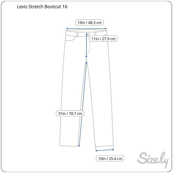 Levi Strauss Womens Size 16 Medium Gray Stretch Bootcut Pockets Denim Jeans - Picture 3 of 10